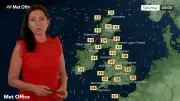 Met Office names 12 counties facing thundery rain on Saturday