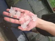 Met Office names 70 areas facing 2cm hailstones in second warning this week