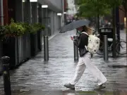 Met Office warns of heavy downpours as cold front arrives