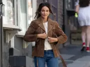 Michelle Keegan's Suede Jacket Look Recreated With High-Street Swaps