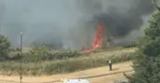 Midlands wildfires spread as houses burn in Stourbridge
