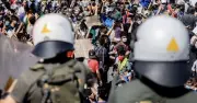 Migrant riot at Greek facility: 10 arrested after police clash