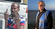 Migrant tries to board Lee Anderson's bus after tirade