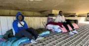 Migrants camp in Dover as fears of Calais-style camps grow