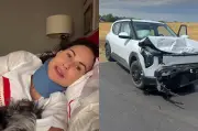 Minnie Driver 'grateful to be alive' after 'really bad' car accident