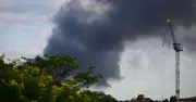 Mitcham grass fire: 125 firefighters battle blaze on Carshalton Road