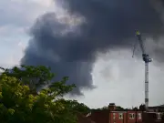 Mitcham grass fire: 125 firefighters tackle blaze near Carshalton Road