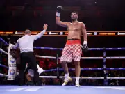 Moses Itauma taken from ring on stretcher after Hrgovic defeat