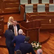 MP hurls eggs at Kosovo PM in parliament protest