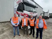 MSP praises Bathgate firm Jordan TM Ltd in haulage visit