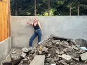 Mum transforms her messy garden for £10k after £60k quote