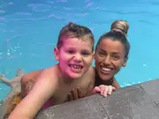 Mum's horror as son's pins and needles swimming turned out to be stroke