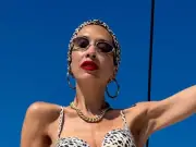 Myleene Klass flaunts toned figure in bikinis after cancer scare