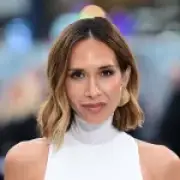 Myleene Klass stuns with daughters Hero and Ava at The Dog Stars premiere