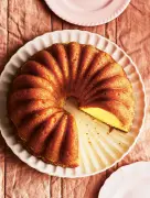 Natalie Paull's lime and yoghurt bundt cake recipe with cake goop