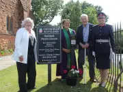 New plaque honours Rotary founder Paul Harris in Annbank