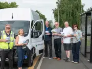 New Stirling villages bus service launched as two-year pilot project begins