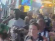 Newcastle fans pack out New York pub 3,334 miles away for Liverpool clash