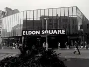 Newcastle in 1982: Eldon Square's Futuristic Entrance and Shopping Memories