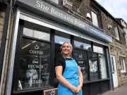 Newhey coffee shop She Remains Brave supports survivors