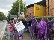 NHS staff at four Greater Manchester hospitals strike over pay