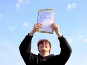 Night-shift labourer Patrick Foy gets two A grades at A-level