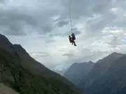 Nine Brits among 36 rescued from Austrian mountain with babies in prams