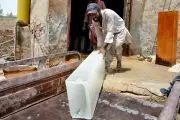 No fridge, no fans, just blocks of ice: improvising to survive in Pakistan’s searing heat