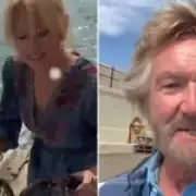 Noel Edmonds sparks warnings after releasing bought lobsters back into the sea