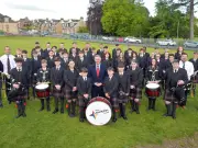 North Lanarkshire Schools Pipe Band Win World Novice A Title