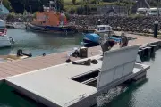 Northern Ireland's first floating oyster reef launched in Antrim