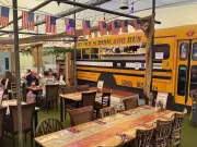 Oldham's school bus BBQ joint wins top award fourth year running
