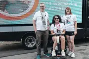 Organ donor family meets liver recipient at UK Transplant Games