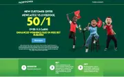 Paddy Power 50/1 Offer: Card to Be Shown in Newcastle vs Liverpool