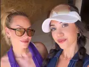 Paige Spiranac and Hannah Leiner form 'crazy hot' team as fans say 'what a pair'
