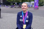 Para-athlete Melanie Woods wins two golds at Glasgow 2026