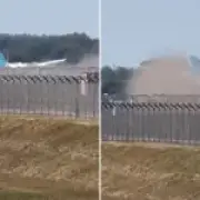 Passenger plane hits runway lights at Munich airport days after similar incident