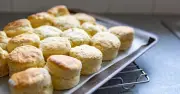 Pastry flour makes scones lighter and fluffier, says Cottage Delight