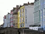 Pedestrian hospitalised after being hit by lorry in Tenby