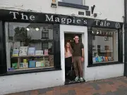 Pen pals turned couple open dream bookshop The Magpie's Tale in Southport