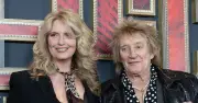 Penny Lancaster fights tears over Rod Stewart car apology