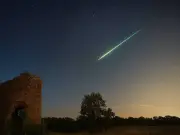 Perseid meteor shower peaks hours after solar eclipse