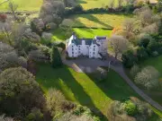 Pink fairytale castle with 37 acres in Aberdeenshire for sale