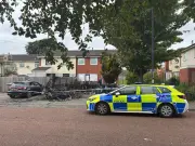 Police cordon after vehicle fire on Howdon street
