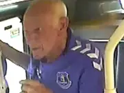 Police release CCTV image after man 'frogmarched' off bus