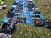 Police unearth sizeable drug haul buried at Creamfields festival site