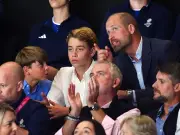 Prince and Princess of Wales attend Commonwealth Games with children