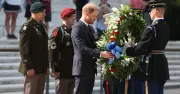 Prince Harry visits Arlington cemetery weeks after King Charles