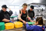 Prue Leith hails school food 'revolution' and suggests banning lunchboxes