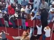 Raging bulls kill two and injure 11 at Mexican festival